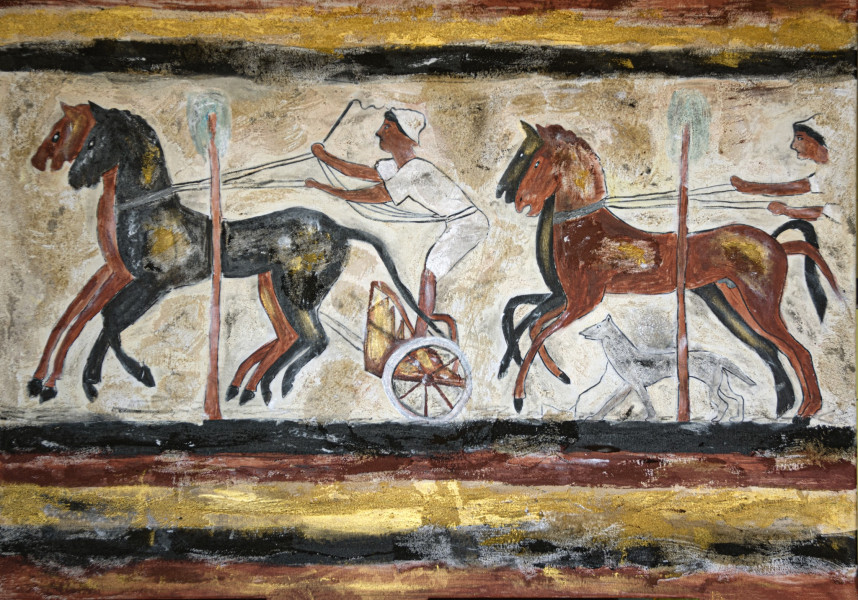 etruschi e cavalli